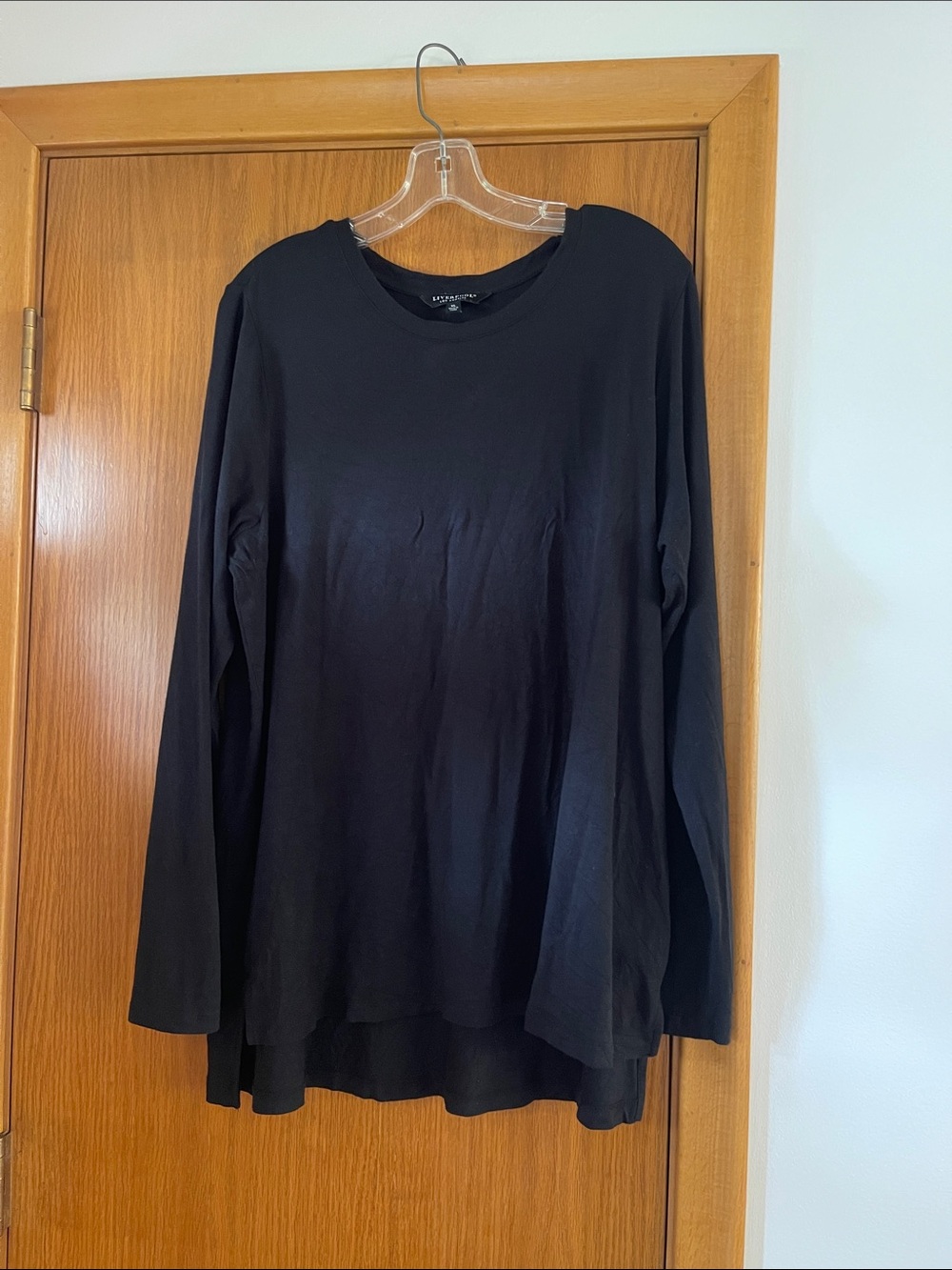 Liverpool Black Long-Sleeve Crewneck Tee
